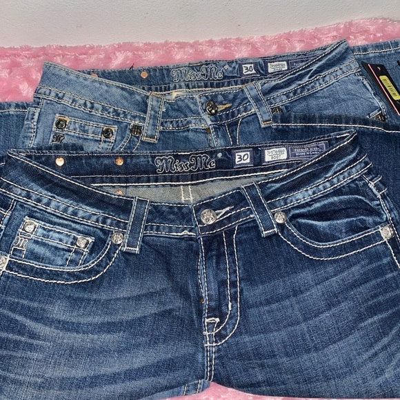Miss Me Denim - Two Miss Me Jeans Bootcut 30”x36